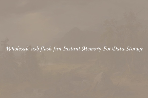 Wholesale usb flash fun Instant Memory For Data Storage