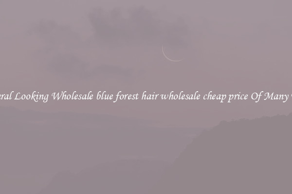 Natural Looking Wholesale blue forest hair wholesale cheap price Of Many Types