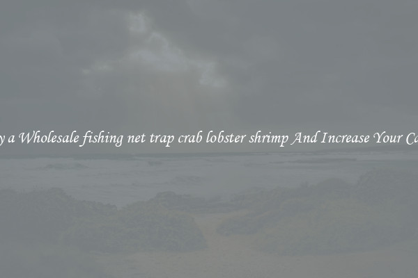 Buy a Wholesale fishing net trap crab lobster shrimp And Increase Your Catch