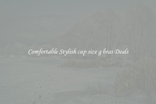 Comfortable Stylish cup size g bras Deals