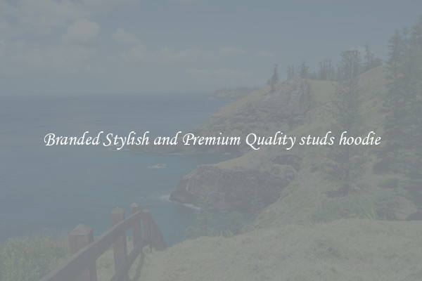 Branded Stylish and Premium Quality studs hoodie